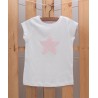 Camiseta Estrella Rosa